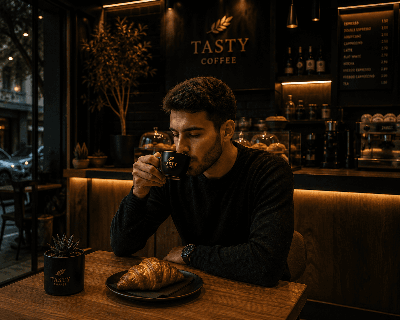 Κρουασάν σοκολάτα πραλίνα Alfa Tasty
