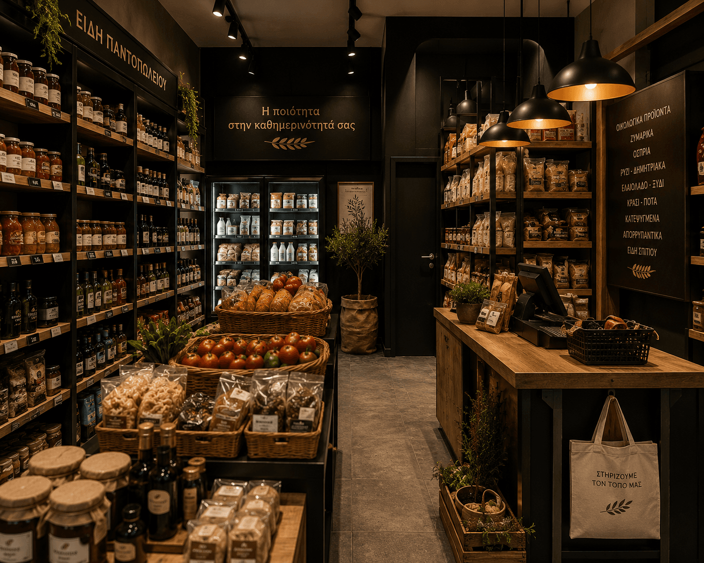 Ζύμη πίτσας με ντομάτες, βασιλικό και ελαιόλαδο